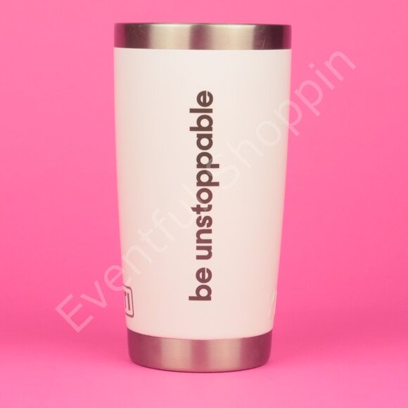 Yeti 20 Oz Rambler Tumbler with MagSlider Lid White UPS Be Unstoppable Glossy - Picture 5 of 14